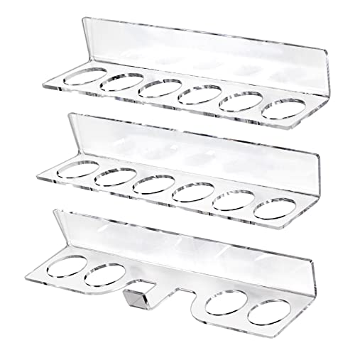 Pool Cue & Ball Rack Wall Mount – Acrylic Billiard Storage Holder, Self-Adhesive or Screw Mounted, Space-Saving Game Room Organizer (16 Balls & Ball Rack Holder) - style: 16 Balls & Ball Rack Holder
