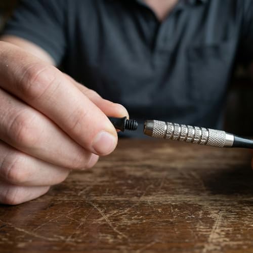 2BA Thread Plastic Tip Dart Points, Darts Plastic Tip, Soft Tip Darts - color: Black,Style 2