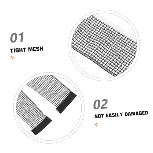 Sports Table Tennis Net Mesh Pong Net Replacement Outdoor Indoor Easy Installation
