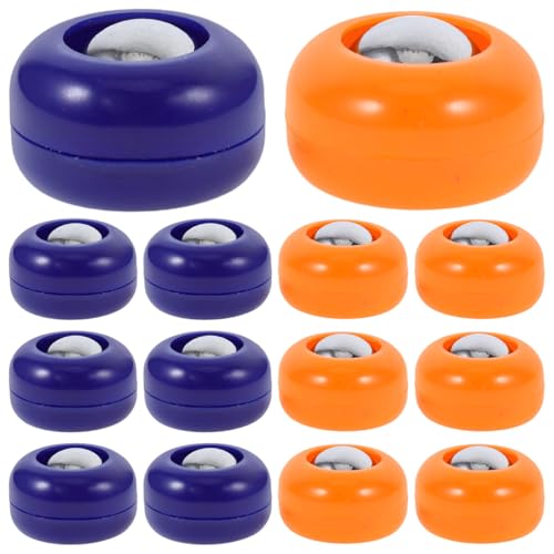 VANZACK 20Pcs Mini Curling Stones Tabletop Shuffleboard Rollers Replacement Accessories for Indoor Outdoor Family Gatherings and Parties