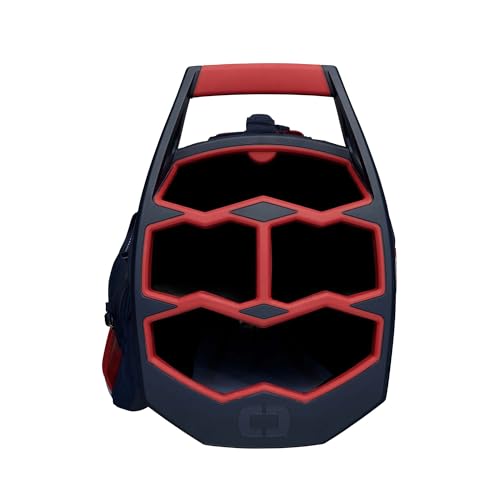 OGIO Golf Fuse 4 Stand Bag (Red/White/Blue) - color: Red/White/Blue (2025)
