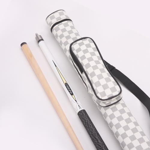 Canadian Maple Pool Cue Sticks (10mm/11.5mm/13mm), 58" 2-Piece Pool Sticks with Low Deflection Shaft,Billiard Sticks for Home, Bar, and Tournament Play - color: 10mm with case