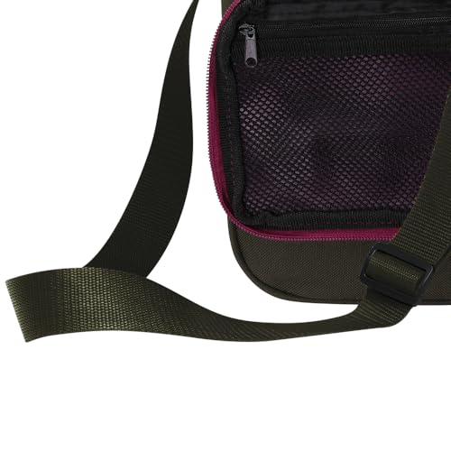 MVP Disc Sports Cell Disc Golf Starter Bag (Choose Your Favorite Color) - color: Khaki/Purple