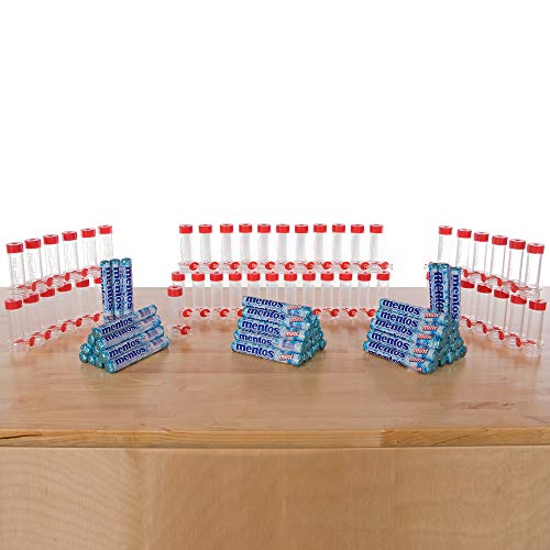 Steve Spangler Science Geyser Tube Experiment, Chemical Reactions Science Experiments for Kids, Amazing Geysers with Soda & Mentos Candy, School, Camp, Homeschool Science Kits, Incl: 1 Tube - style: Geyser Tube