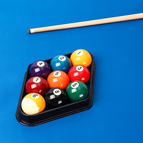 GSE Games & Sports Expert Black Plastic Billiard Pool Ball 8-Ball Triangle Racks / 9-Ball Diamond Pool Ball Racks Fit Standard 2-1/4" Billiard Pool Balls - color: Diamond Rack