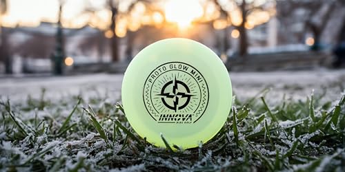 Innova Discs Proto Glow Mini 3 Pack – Glow in The Dark Mini Markers for Disc Golf for Marking Your Lie, Doubles, Mini Targets (3 Pack)
