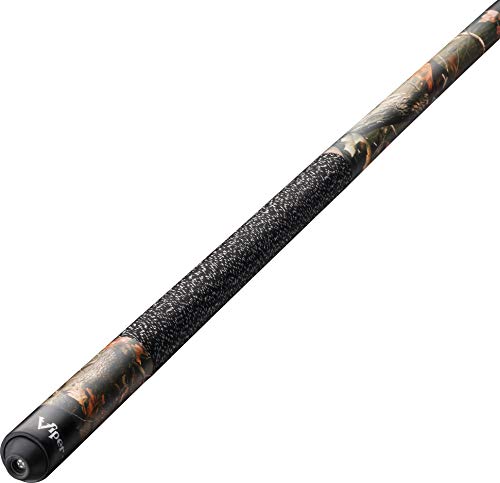 Viper Signature 57" 2-Piece Billiard/Pool Cue, Realtree Hardwoods HD Camo, 19 or 20-Ounce (Weight Will Vary)