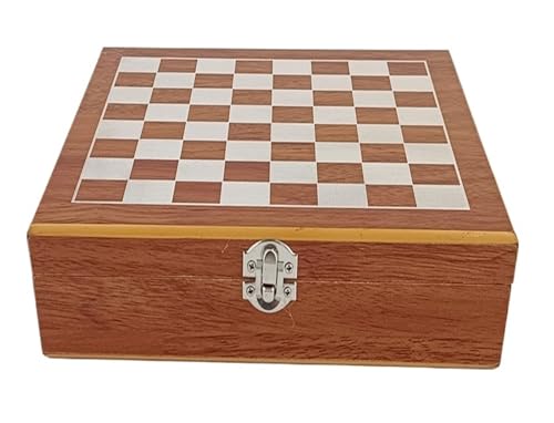 Chess Game Chess Combo Game Set 4-in-1 Foldable Wooden Chess Chips Poker Dice Set for Family Outdoor Entertainment