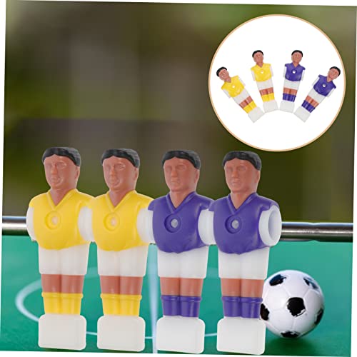 Alasum 8 Pcs Mini Soccer Game Childrens tylonal Rod Foosball Player Animatronic Toys Foosball Table Guy Kids Foosball Player Men’s Men Kids Football Players Fuse Replace Man