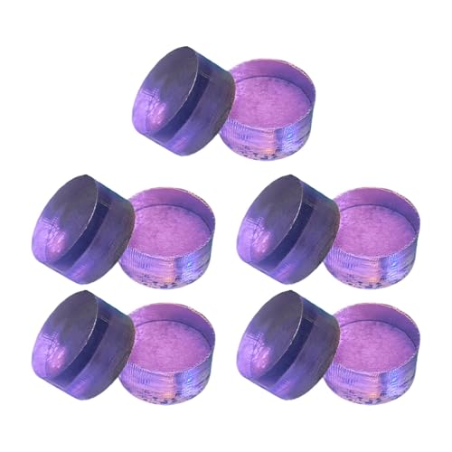 10 Pieces Break Jump Clear Cue Tip Billiard Pool Cue Tip Hard Professional Replacement for Player Billiard Beginners Snooker - color: Purple