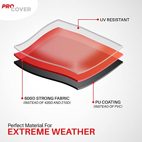 Professionnal Ping Pong Table Cover. Premium Quality. Ultra-Resistant and Waterproof for Outdoor and Indoor use. Oxford 600D strong fabric. Universal tennis table cover. ProCover