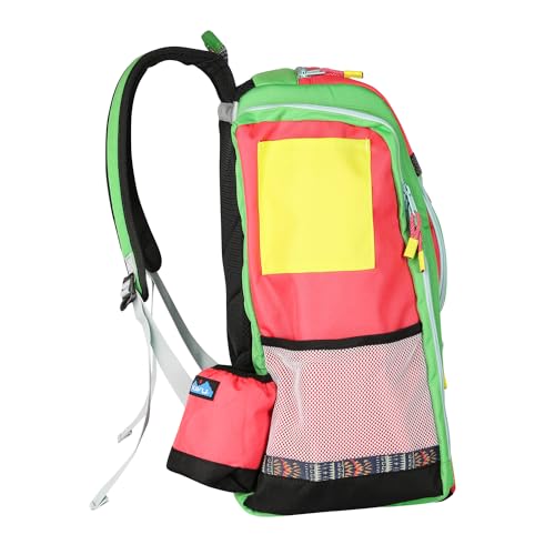 KAVU Pacific Rimshot Disc Golf Bag Padded Frisbee Holder Backpack - Carnival