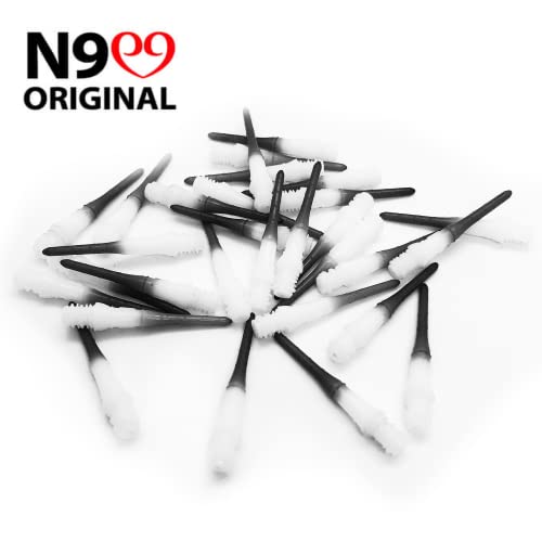 L-style Premium Lippoint - Soft Tip Dart Points - Regular Length - color: Cool Black 2-Tone