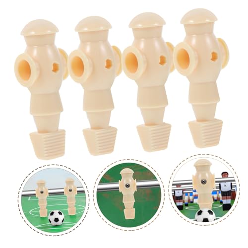 LIOOBO 4Pcs Table Football Figures Replacement Players for Accurate Play Experience and Enhanced Fun Table Football Games Fit for Standard Rods