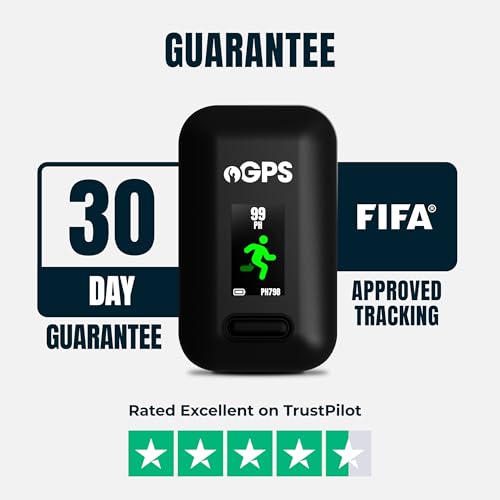 PitcheroGPS Soccer Tracker & Vest - Tracks 18 Key Performance Metrics - Includes 60 Days Subscription. Soccer Training Equipment for Performance & Fitness Tracking (Adult Large) - size: Adult Large