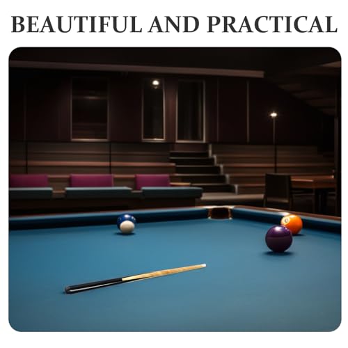 Short Pool Cue Stick Lightweight Practice Billiard Cue for Beginners Compact Design Effortless Efficient Use
