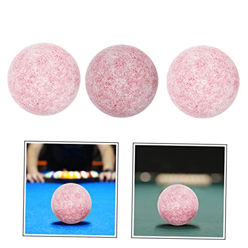 3pcs Textured Foosball for Table Soccer Games Lightweight Compact Design Replacement for Standard Foosball Tables Fun Accessory for Family and Friends