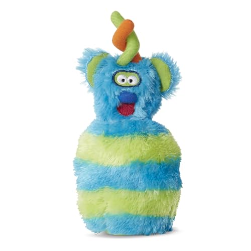 Melissa & Doug Fuzzy Monster Bowling Pins and Ball with Mesh Storage Bag - 8 Pieces Toddler Plush Indoor Bowling Set, for Toddlers and Kids Ages 2+