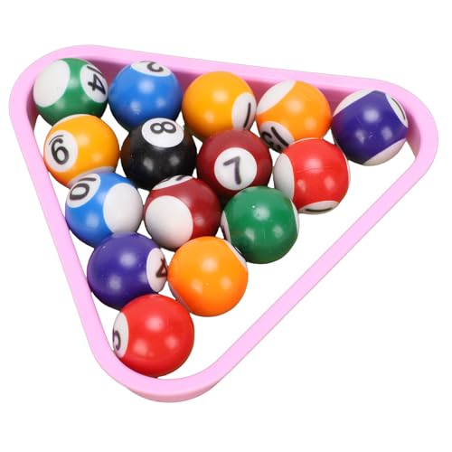 EVGATSAUTO Kids Billiards Table Portable Mini Pool Table for Children with Large 51x32cm Size Sturdy Frame Composite Wood Plastic Materials for Family Fun Parent Child Bonding