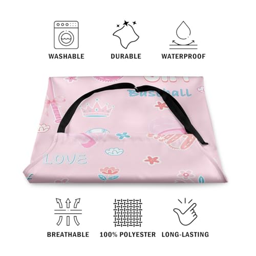 Castle Fairy Boy Soccer Kitchen Apron - color: Pink Baseball