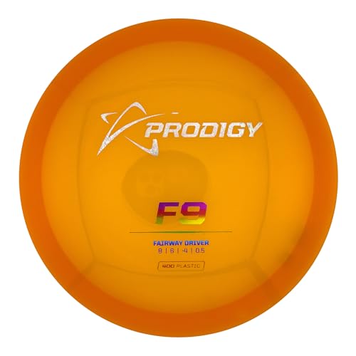 Prodigy Disc 400 F9 Disc Golf Disc - Understable Fairway Driver Disc Golf Disc for Beginners, Extremely Durable Golf Disc Golf Driver, 170-176g, Colors May Vary