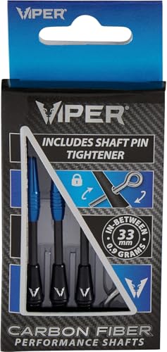 Viper Carbon Fiber High Performance Ultra-Light Dart Shafts, Set of 3 - color: Blue, size: InBetween