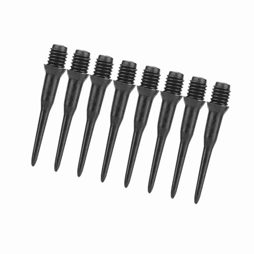 100pcs Durable Plastic Spots Replacement Set for Electronic Darts, Blackwhite, 4.5mm Thread Size, Ideal for Adult Sports Game