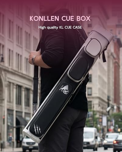 KONLLEN KL-KB Low Deflection Maple Billiards Cue Pool Cue Stick Real Wood Abalone Shell Inlay Wrapless 12.5mm Tip - color: AK-KB-3-set3