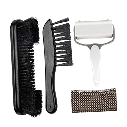 Billiard Table Brush Set, Pool Tables Cleaning Corner Anti Scratched Tools Armrest Brush and Billiard Table Brush (Style b) - color: Style B