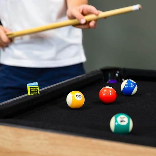 Sunnydaze 10-in-1 Game Table - Combination Multi-Game Table with Billiards, Push Hockey, Foosball, Ping Pong, Chess, Checkers, Backgammon, Bowling, Shuffleboard, Card Games - Classic Wood Stain