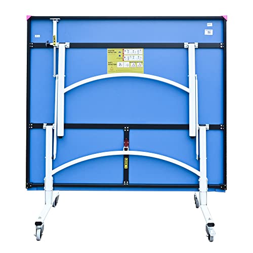 Butterfly Easifold Outdoor Ping Pong Table Melamine Top | Rolling Outdoor Table Tennis Table | 3 Year Warranty | 10 Minute Assembly | Great Bounce All Weather Ping Pong Table | Weatherproof Net