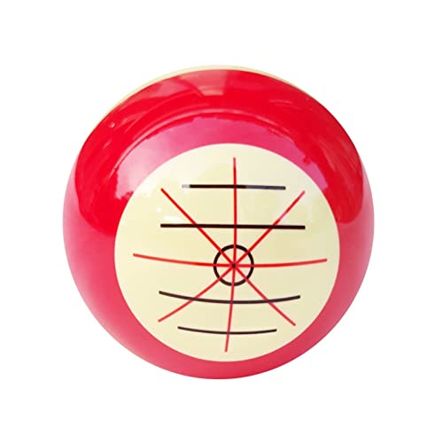Billiards Cue Ball, Standard Table Training Pool Ball - 57.2mm/2.3in Diameter