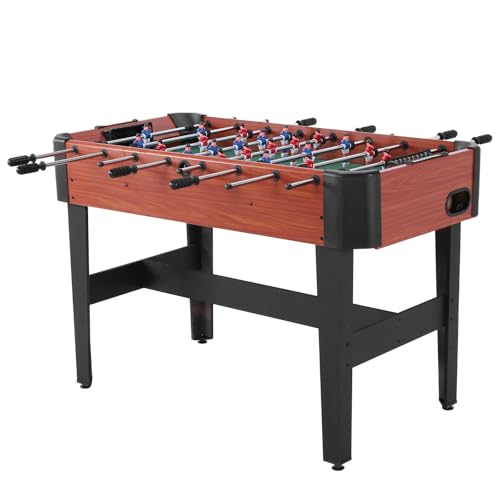 47 Inch Mini Foosball Table, Futbolito De Mesa para Niños, Soccer Table Game with Score Keeper Counterbalanced & Uniformed Men