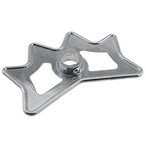 Billiard Bridge Head Silver Tone Aluminum Alloy Billiards Cue Rack Bridge Head Non-Slip Billiards Snooker Pool Cue Rest Bridge Head Holder