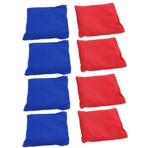 4 X 2FT / 3 X 2FT Portable Bean Bag Cornhole Game Set with 8 Bean Bags and Carrying Case
