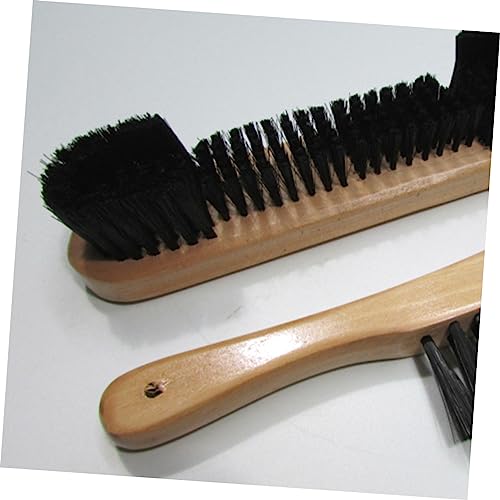 Yardwe Billiard Table Brush Pool Table Cleaner Rail Brush Set Pool Accessories Small Handle