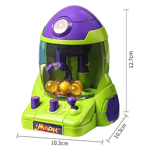 DYNWAVE Kids Claw Machine Toy Prize Dispenser Vending Toy Claw Game Toy Novelty Control The Levers Mini Arcade Game for Boys Girls