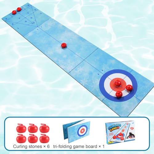 Tabletop Bowling Game - Miniature Bowling Pins and Ball, Stable Smooth, Engaging Competitive Setup, Easy Assembly | Apartment Or Classroom Scenario Encouraging Friends and Family to Play Toget - color: Puck