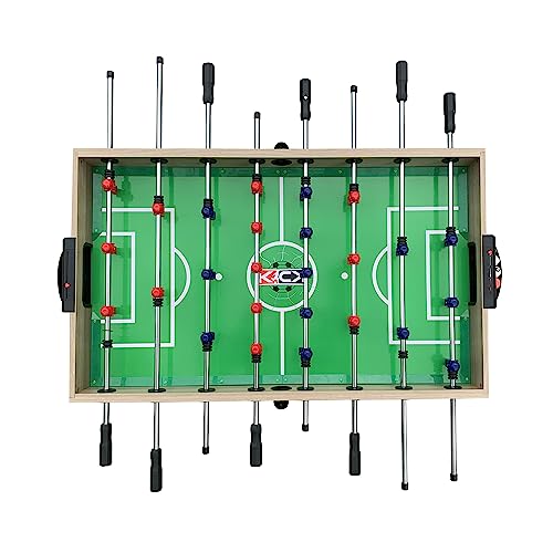 KICK Quatro 55" 4-in-1 Foldable Multi Game Table – Foosball, Billiards/Pool, Push Hockey & Ping Pong - color: Brown