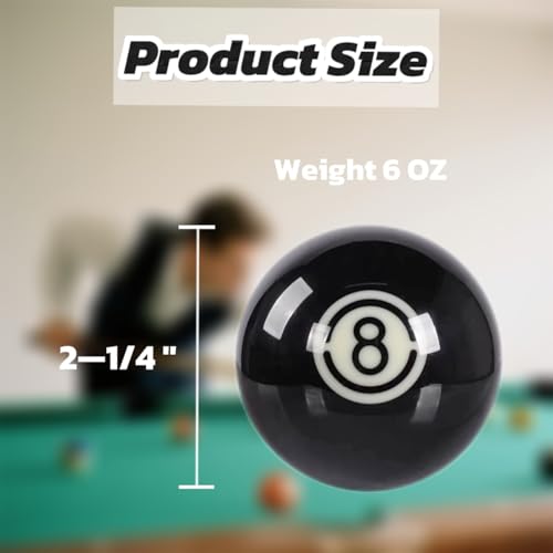 Billiard Balls Standard Set 16 Pool Table Balls 2-1/4 inch Replacement Billiard Cue Ball Set Professional Pool Table Accessories - style: Deluxe Standard