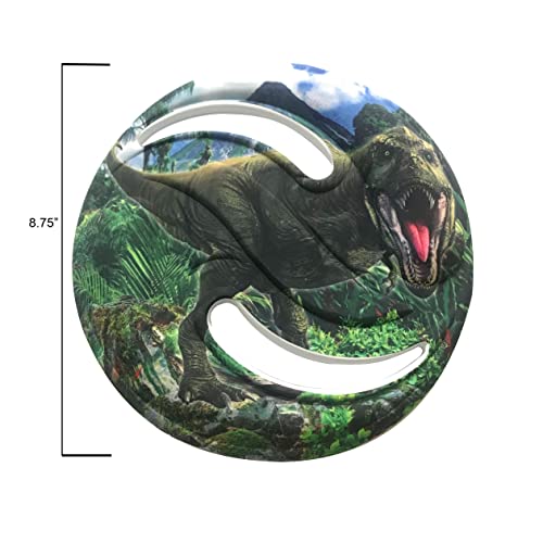 Dino Saucer Foam Flying Disc TREX 1 Piece - style: TREX