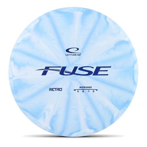 Latitude 64 Classic Disc Golf Starter Set – Includes Saint Fairway Driver, Fuse Midrange & Pure Putter | Base Line Retro Plastic for Grip & Control | Ideal for Beginners & Recreational Players