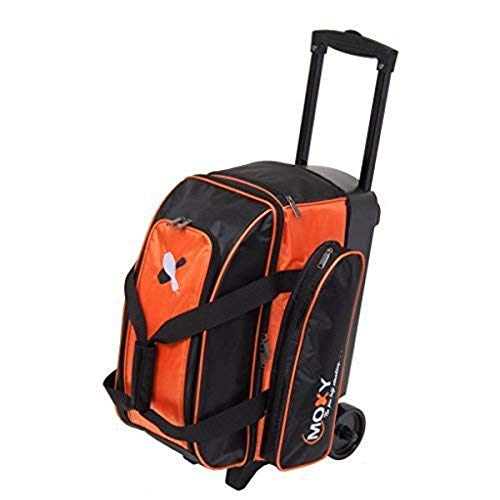 Moxy Bowling Products Double Roller Bowling Bag - color: Orange/Black