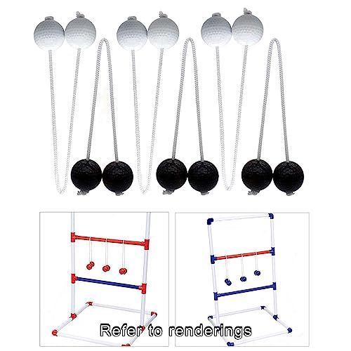 Premium Ladder Toss Game Replacement Balls - and Colorful