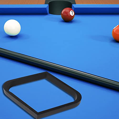 GSE Games & Sports Expert Solid Wood Billiard 8-Ball Triangle / 9-Ball Diamond Pool Ball Racks for 2-1/4" Pool Balls, Pool Table Accessories - color: Black, style: 9-Ball Diamond Rack