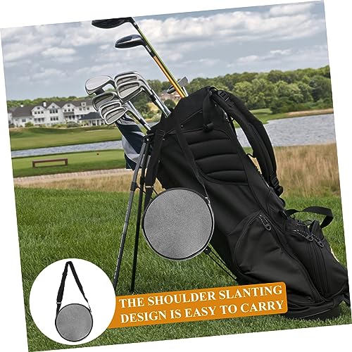 balacoo Lightweight Golf Disc Storage Bag Multi Functional Shoulder Pouch for Outdoor Beginners Material for Golf Enthusiasts