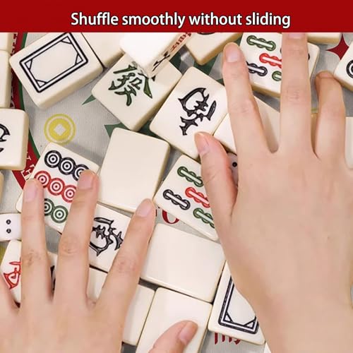 Card Gaming Mat Table Top Cover Topper Card Game Mat Square Mahjong Table Cover Mahjong Mat with Carrying Bag(Coffee,80cm/31.4in) - color: Coffee, size: 80cm/31.4in