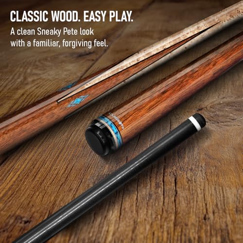 Series, Glass Fiber Pool Cue Stick, Uni-QR, 3/8-10, 5/16-18 Joint, Synthetic Leather Grip, 29" Glassfiber Shaft, 7-Layer Microfiber Tip - color: CHL1