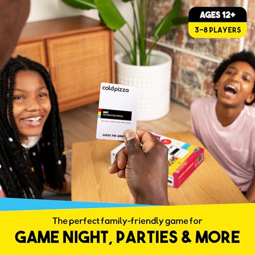 Guess The Gibberish Card Game for Families by Relatable, From The Creators of Incohereant, Fun Kids Games for Kids 12+, Game Night With Friends, Includes 400 Cards, Instructions, and 1 Sand Timer - style: Family
