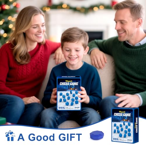 Magnetic Chess Game, Magnet Game with String, Puzzle Strategy Family Games, Party Travel Desktop Game, Kids Gift Education Games
